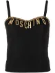 Image 1 of Moschino logo-charm vest top