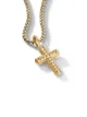 Image 2 of David Yurman 18kt gold cross pendant