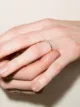 Image 2 of WWAKE 14kt yellow gold demi-paired ring