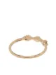 WWAKE 14kt yellow gold demi-paired ring