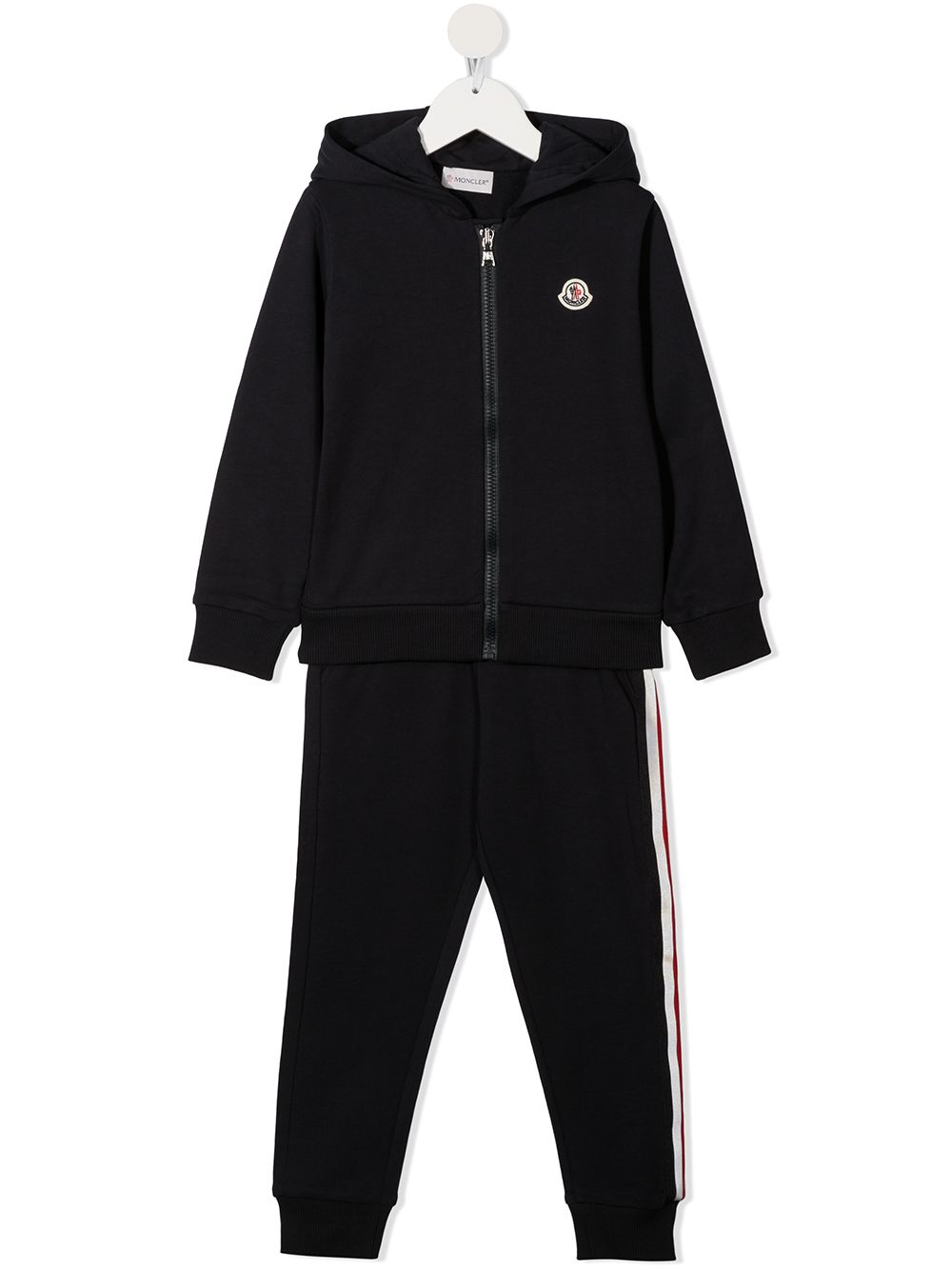 фото Moncler kids спортивный костюм с нашивкой-логотипом