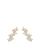 Image 1 of Dana Rebecca Designs 14kt yellow gold Millie Ryan diamond stair step diamond earrings