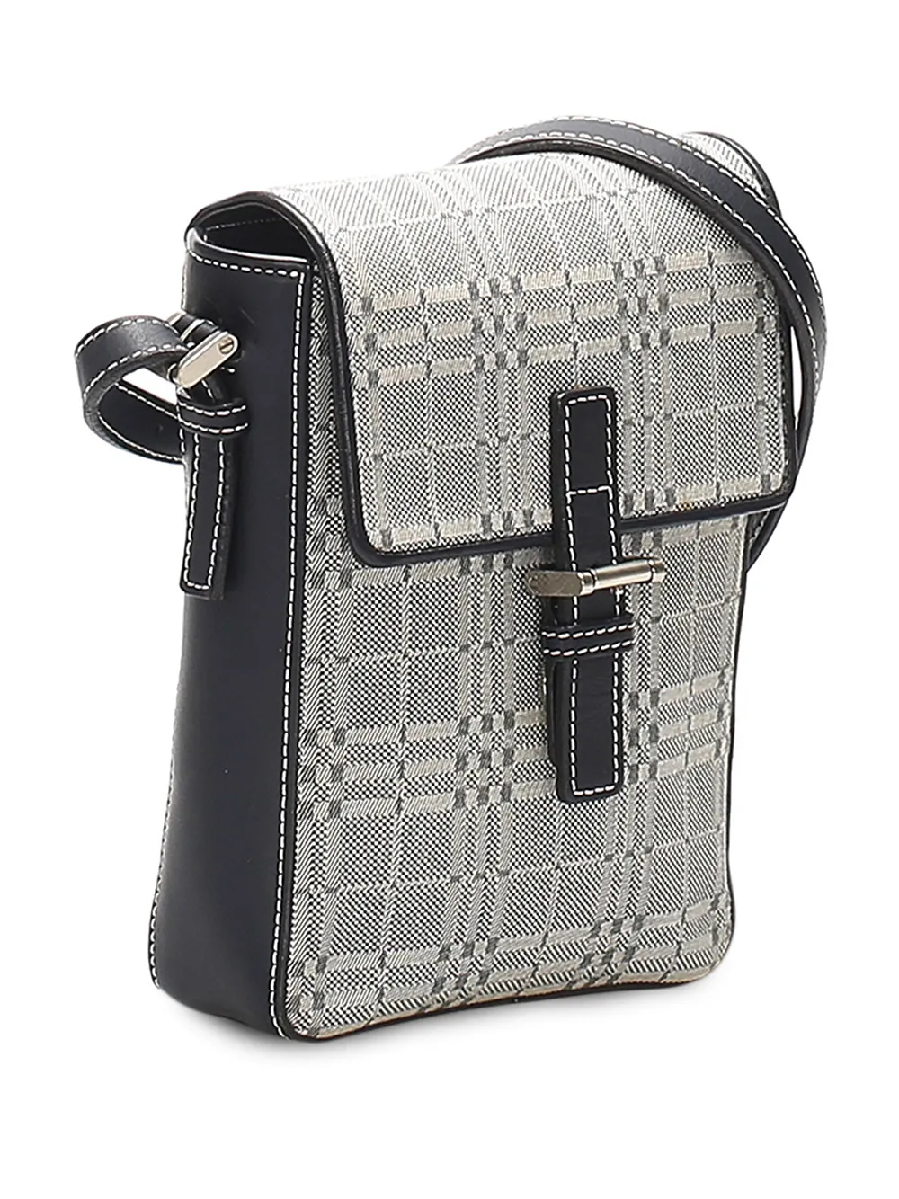 фото Burberry pre-owned сумка через плечо в клетку house check