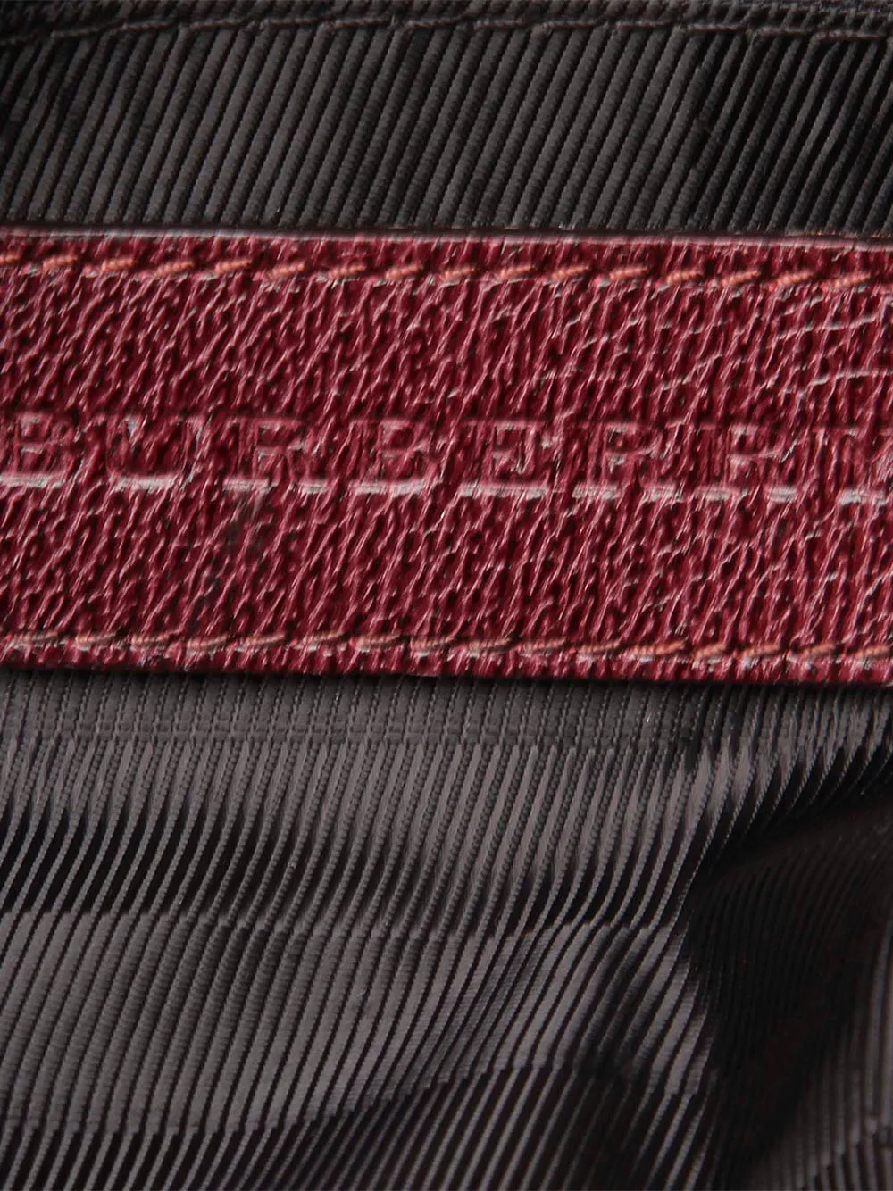 фото Burberry pre-owned сумка на плечо из зернистой кожи