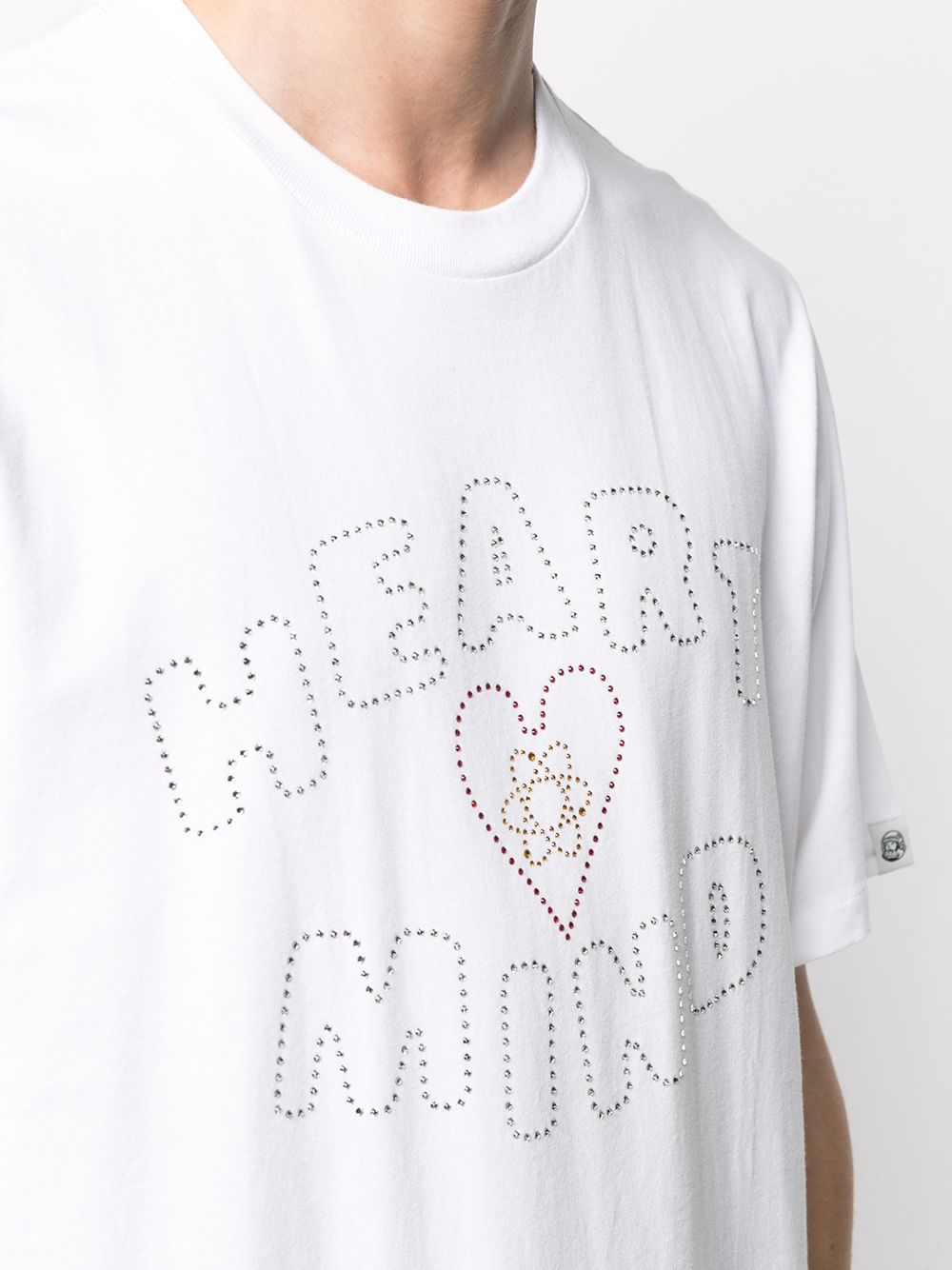 фото Billionaire boys club декорированная футболка heart mind