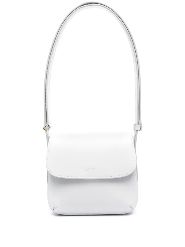 Giorgio Armani Leather Single-handle Shoulder Bag in Grey