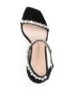 Stuart Weitzman crystal-embellished stiletto sandals