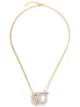 Salvatore Ferragamo Gancini pendant necklace