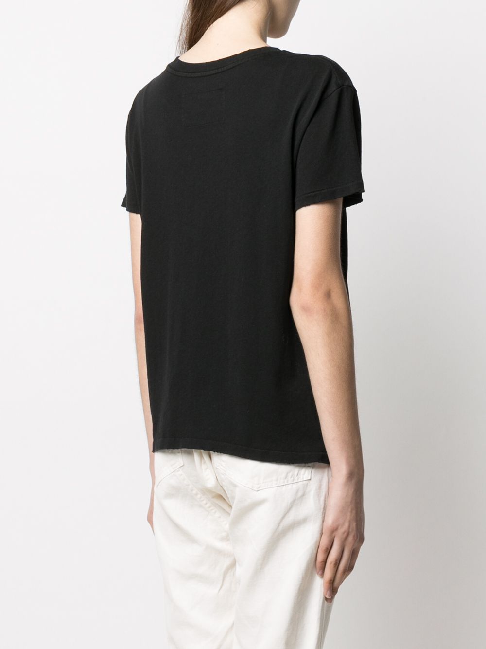 Shop Nili Lotan Brady Cotton T-shirt In Black
