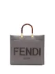 Image 1 of Fendi Sunshine logo-debossed tote