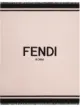 Image 2 of Fendi logo-print fringed scarf