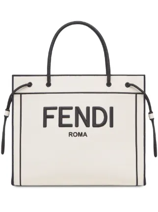 fendi roma shopper tote