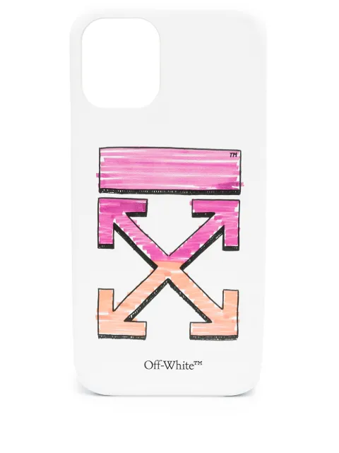 Off-White Arrows-motif iPhone 12 Mini case