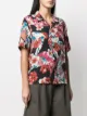 Saint Laurent all-over floral-print shirt