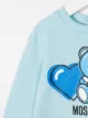 Moschino Kids Teddy print babygrow
