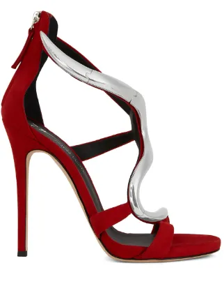 Sandalias Venere con motivo de serpiente Giuseppe Zanotti disponibles en  tallas 36 - 41. Envío express ✈ Devolución gratuita ✓