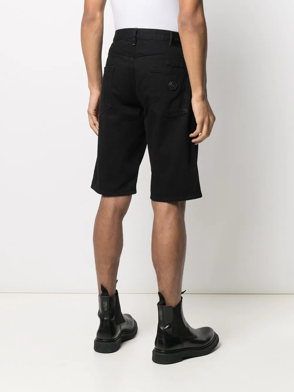 фото Philipp plein шорты mykonos с принтом