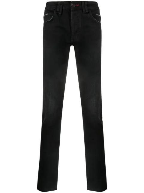 Philipp Plein Super Straight stonewashed jeans