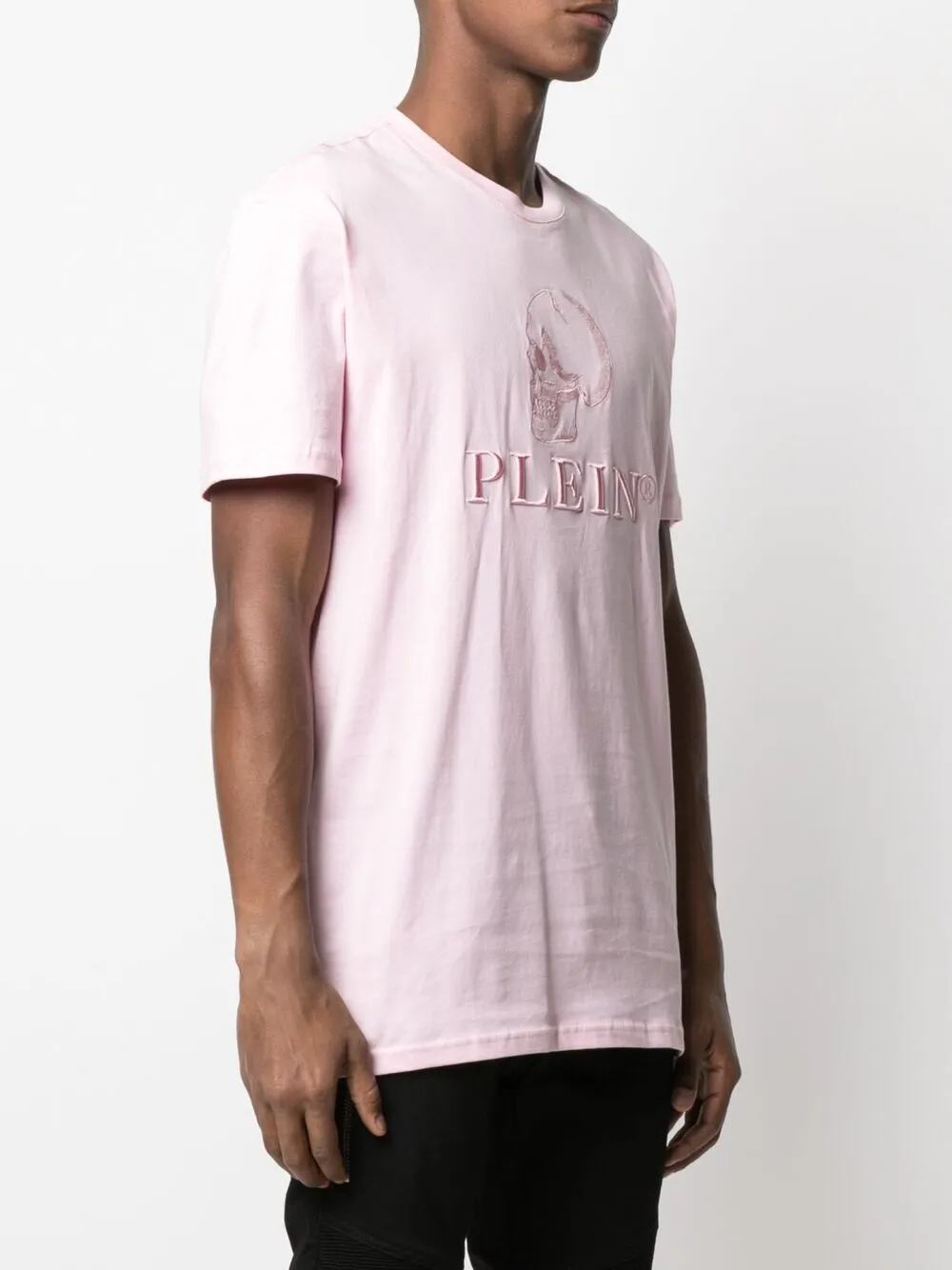 фото Philipp plein футболка с принтом skull