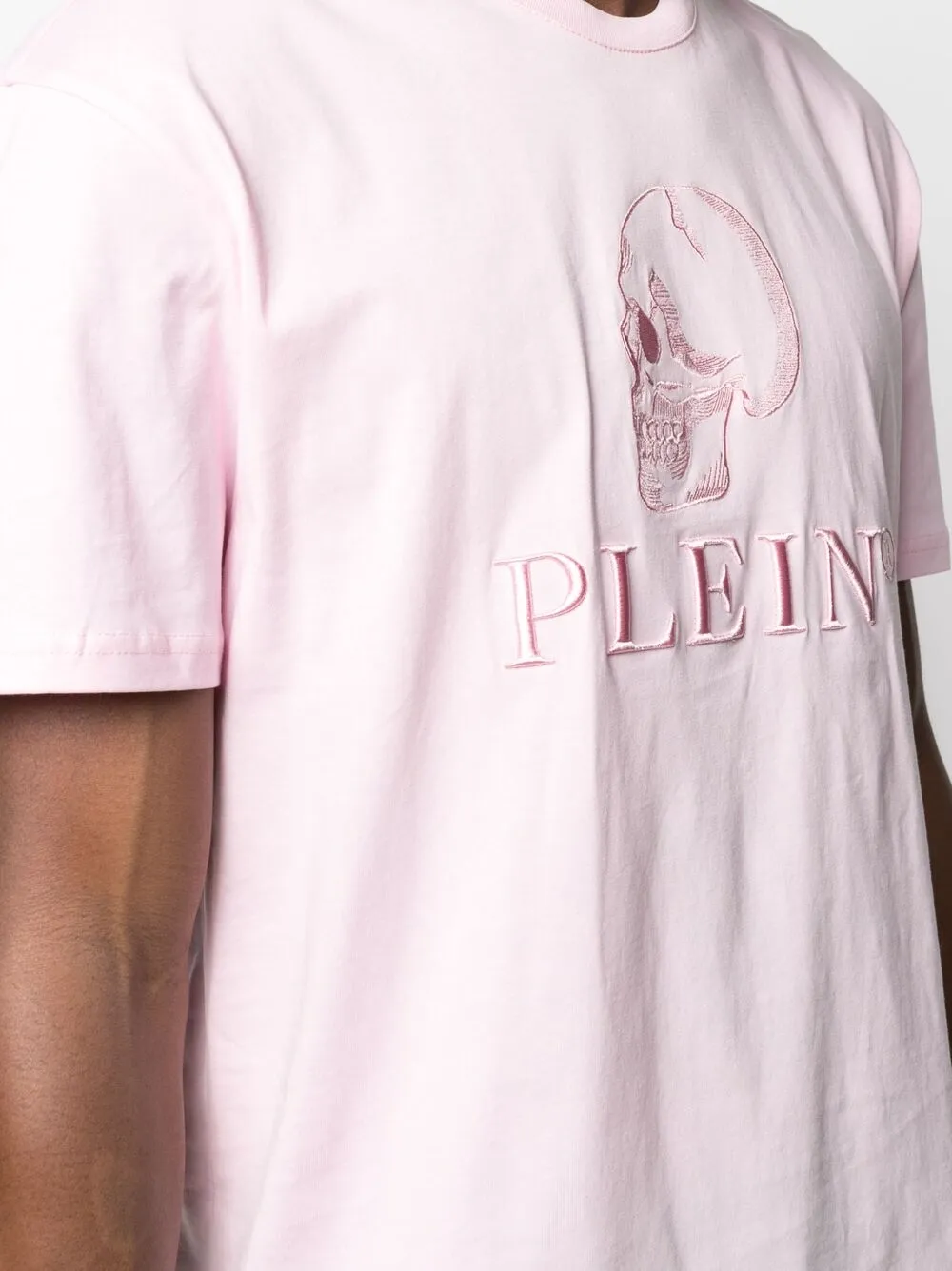 фото Philipp plein футболка с принтом skull