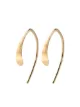 Bild 1 von Melissa Joy Manning 14kt Wishbone Gelbgoldohrringe