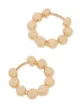 Dana Rebecca Designs 14kt yellow gold Poppy Rae pebble huggie earrings