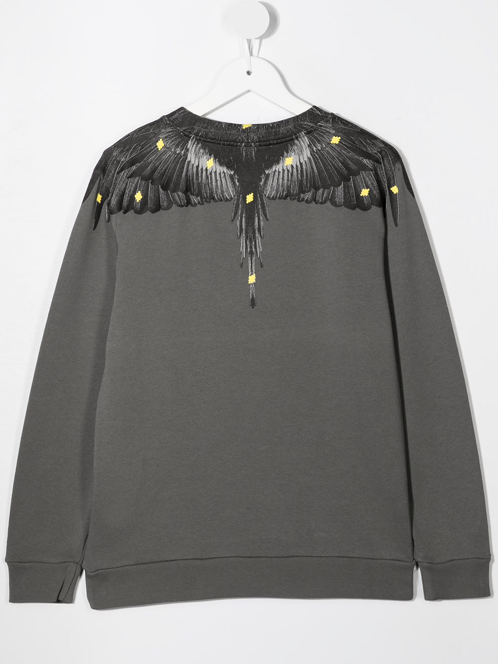 фото Marcelo burlon county of milan kids толстовка с принтом wings