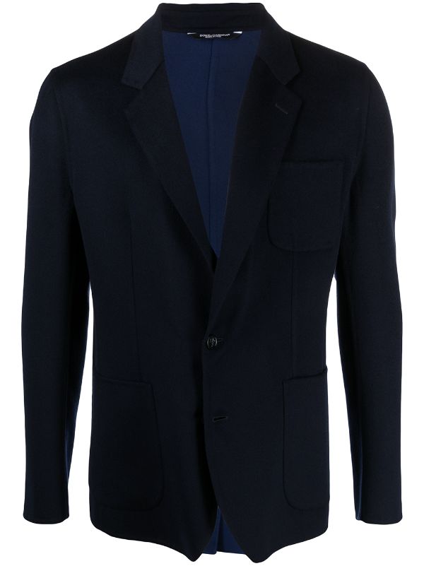 dolce single button blazer