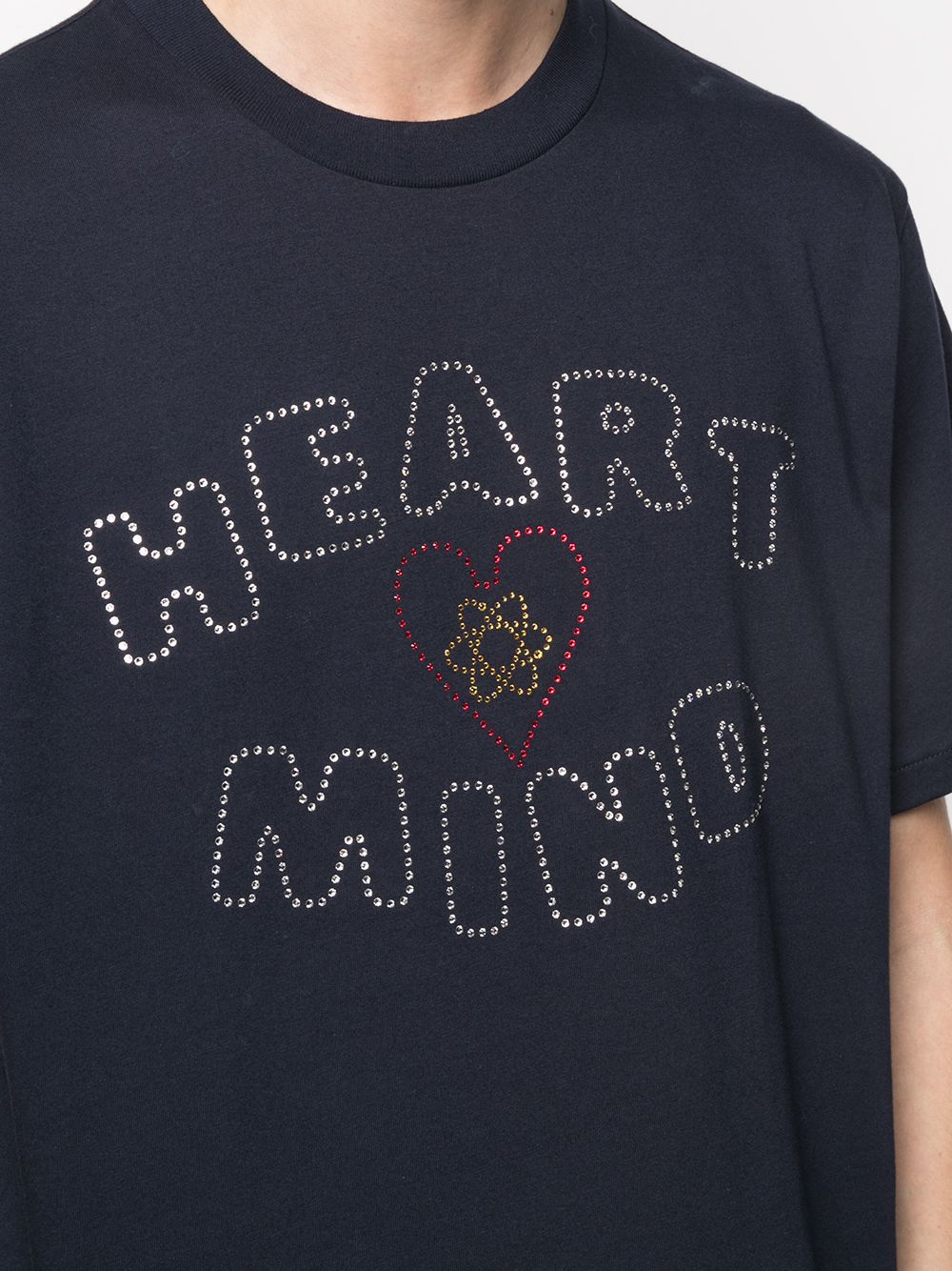 фото Billionaire boys club декорированная футболка heart mind