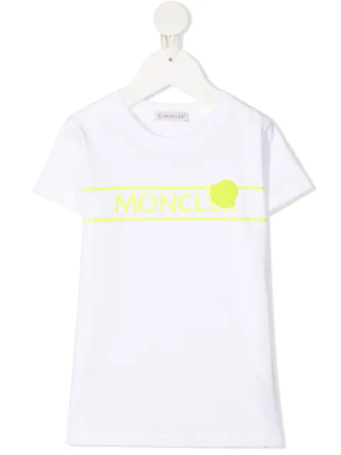 Moncler Enfant logo-print T-shirt