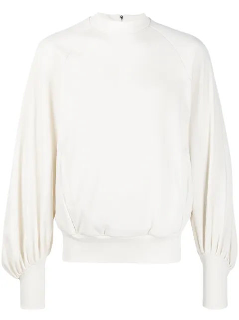 Random Identities oversized rib-trimmed sweatshirt