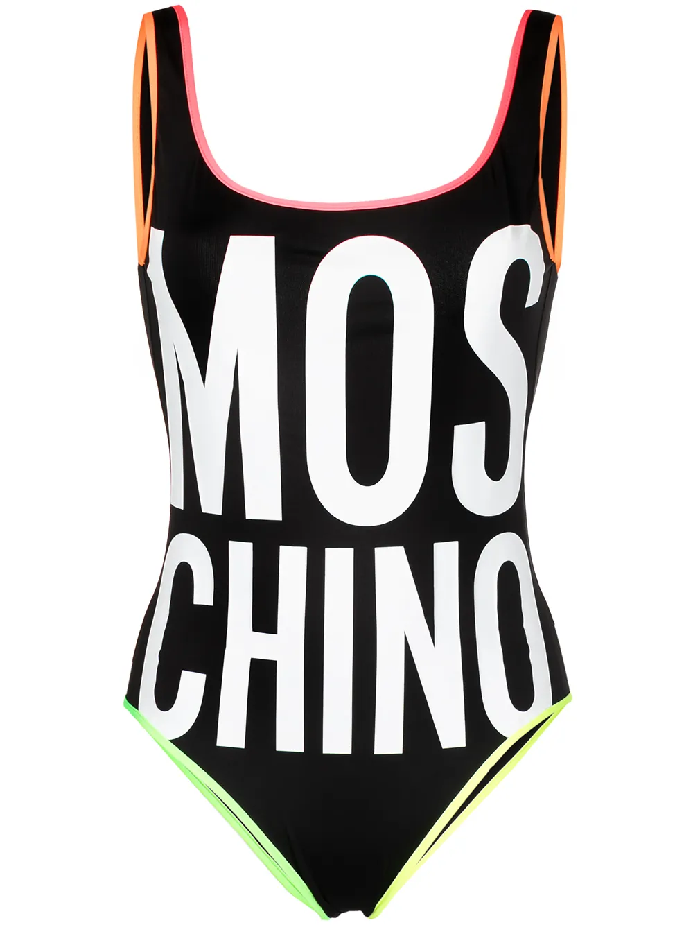 фото Moschino слитный купальник с логотипом