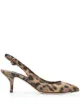 Image 1 of Dolce & Gabbana leopard print leather pumps