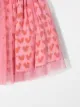 Stella McCartney Kids Hearts tulle skirt