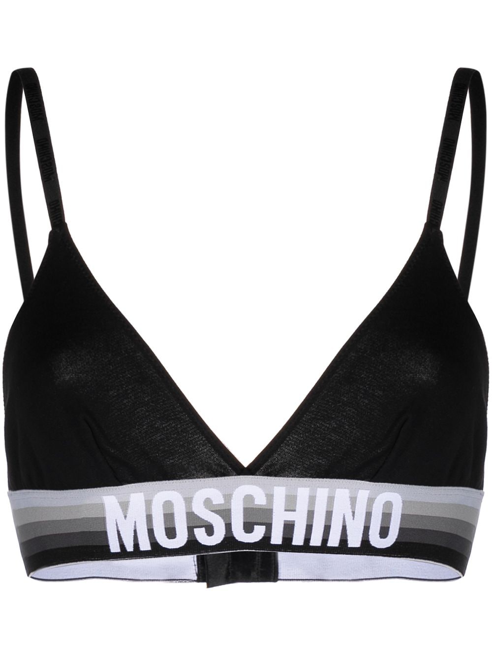 фото Moschino спортивный бюстгальтер с логотипом