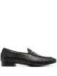 Imagem 1 de Giuseppe Zanotti Mocassim com salto baixo e efeito pele de avestruz
