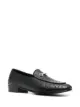 Imagem 2 de Giuseppe Zanotti Mocassim com salto baixo e efeito pele de avestruz