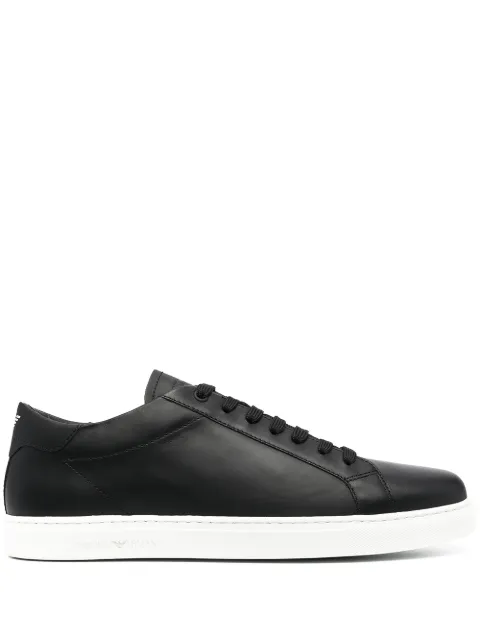 Emporio Armani кеды на шнуровке