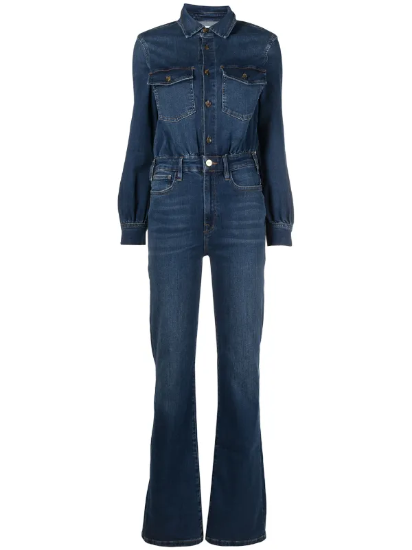 frame denim jumpsuit