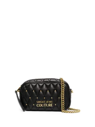Versace Jeans Couture black quilted 