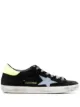 Image 1 of Golden Goose worn-look star patch trainers