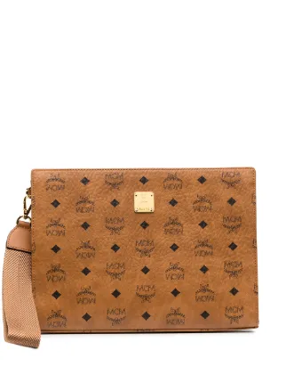 mcm hand wallet