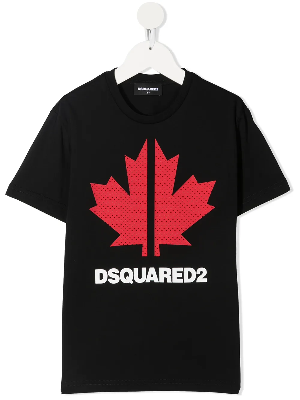 

Dsquared2 Kids playera con logo estampado - Negro