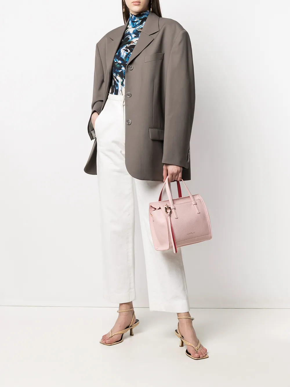 фото Salvatore ferragamo сумка с верхними ручками