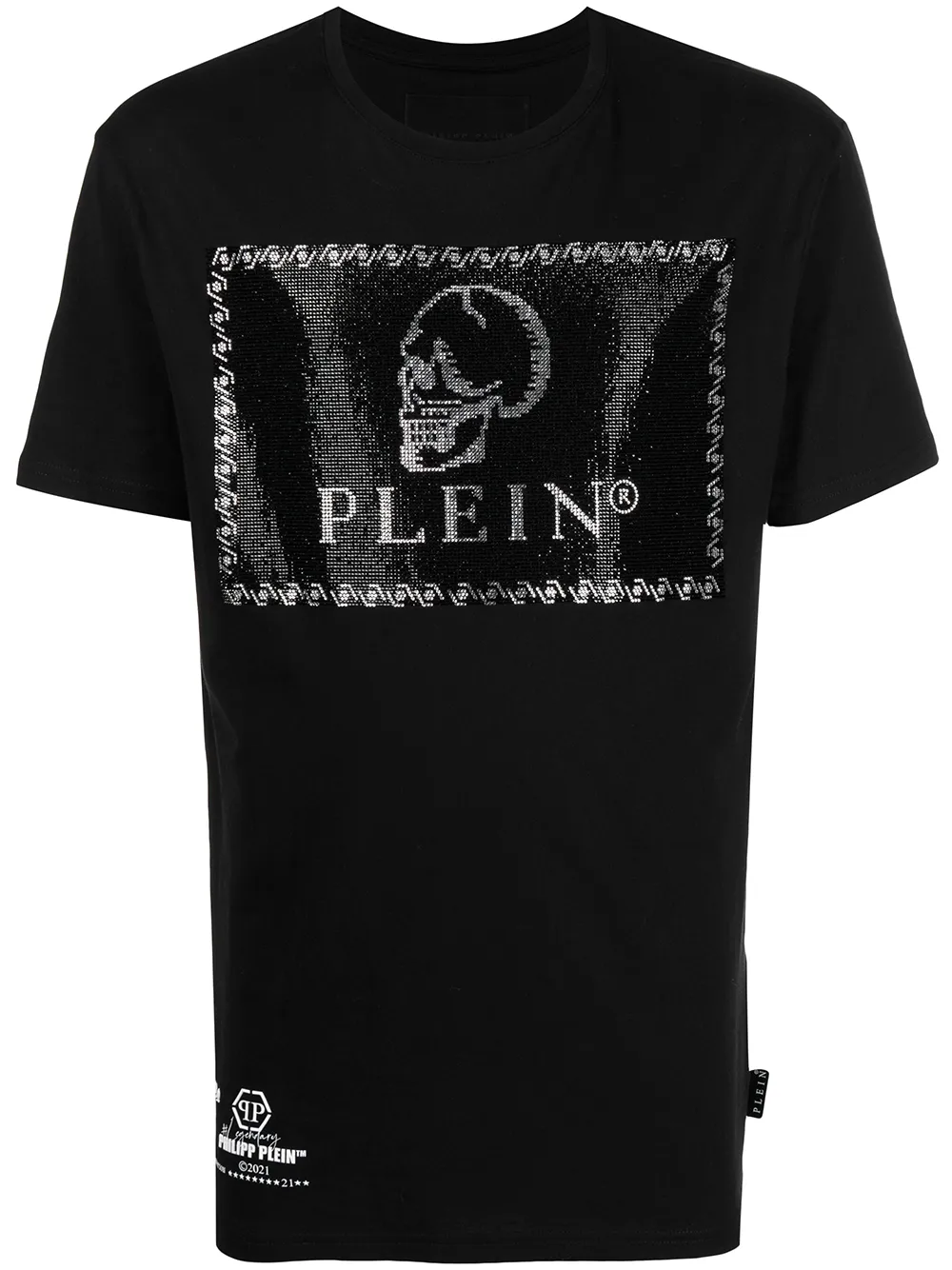 фото Philipp plein футболка с логотипом