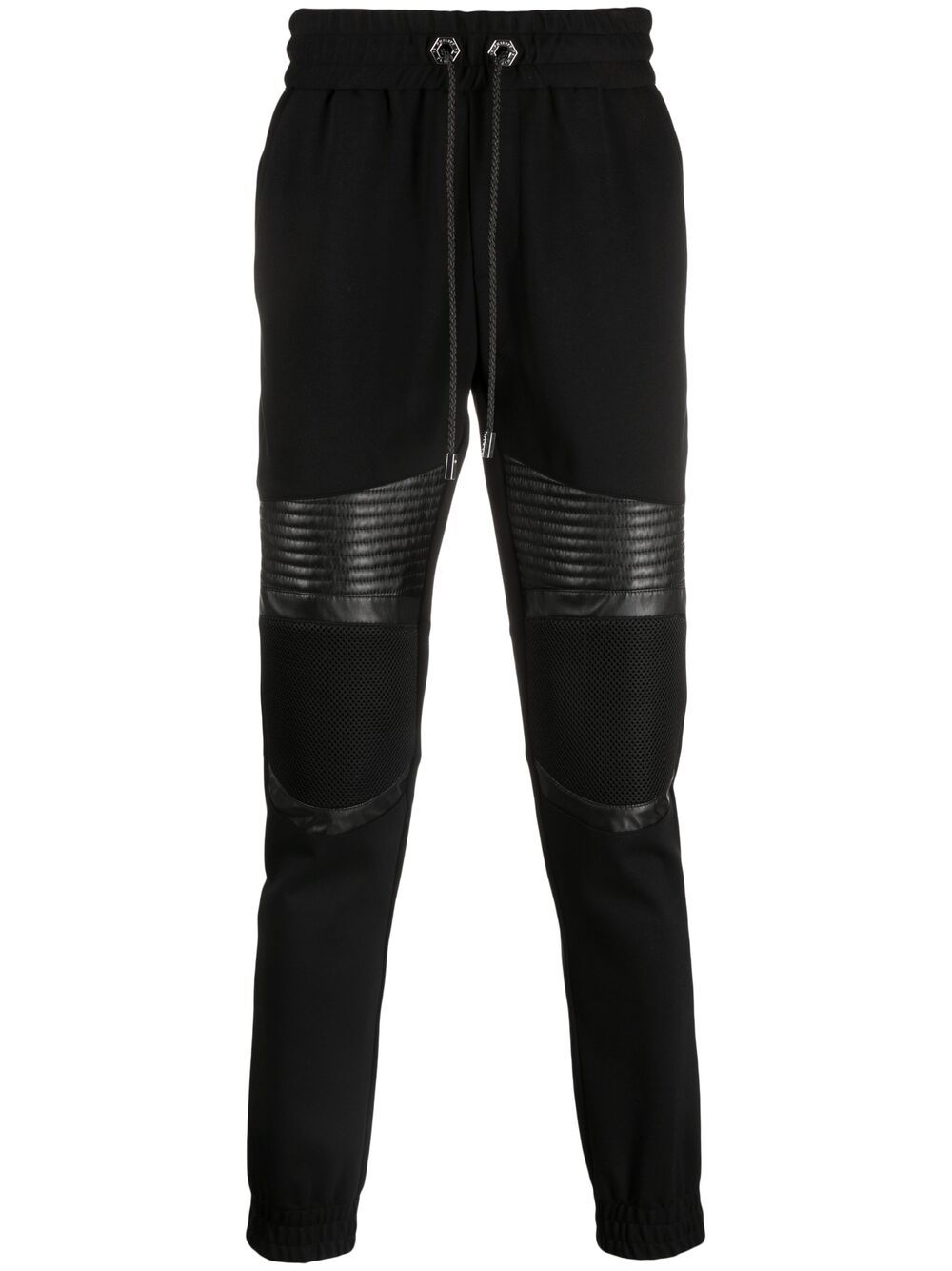 Philipp Plein Biker Track Trousers In Black