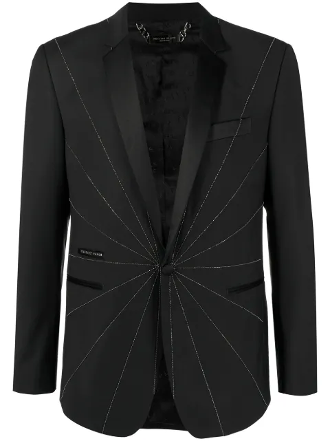 Philipp Plein embellished tailored blazer 