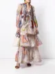 Image 2 of Zimmermann floral-print tiered skirt