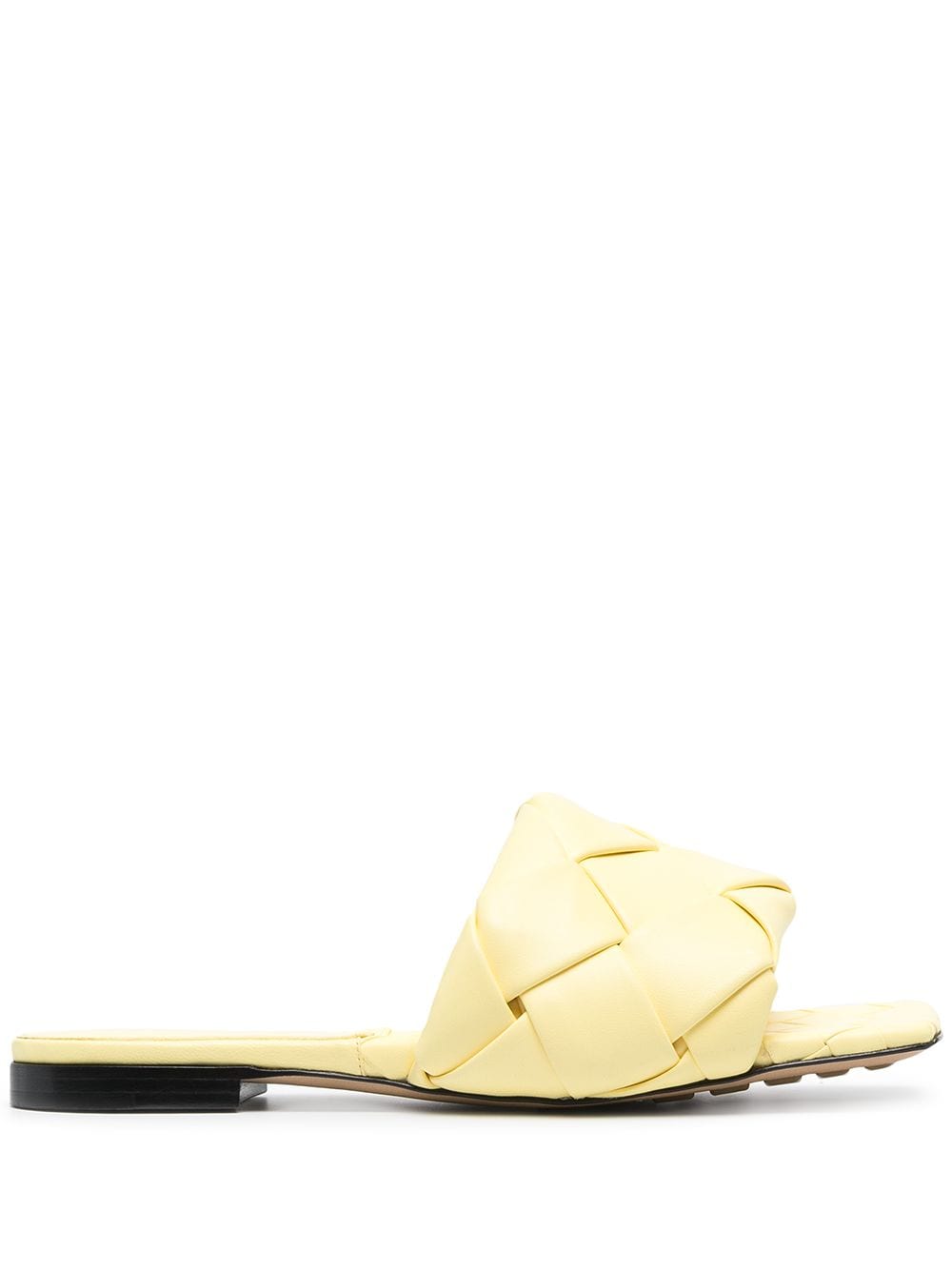Bottega Veneta BV Lido flat sandals Yellow