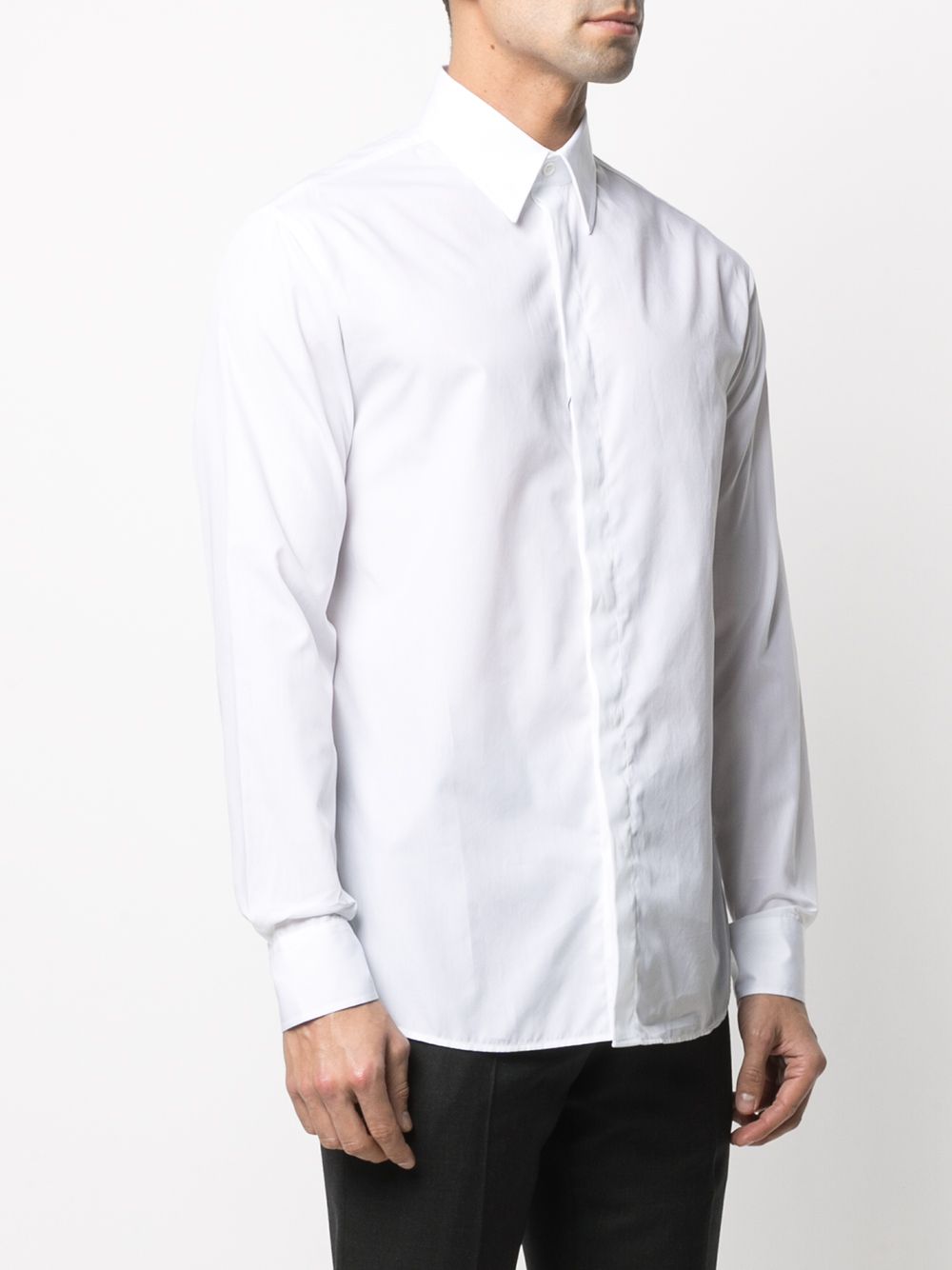 Emporio Armani button-down Fitted Shirt - Farfetch